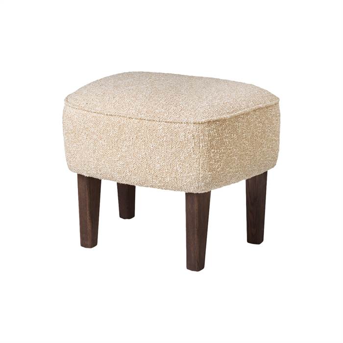 Audo Copenhagen Ingeborg Fodskammel – Elegant Boucle Design
