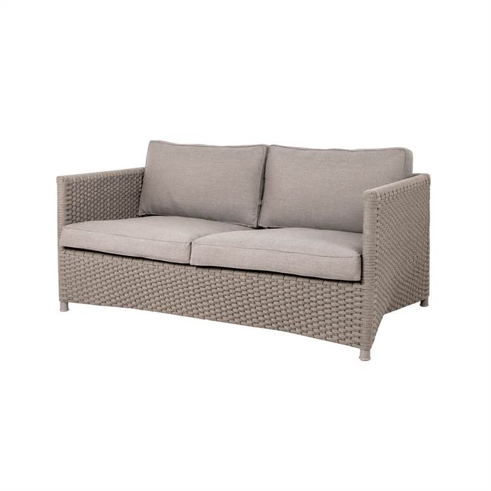 Cane-line Diamond 2-personers Sofa – Elegance til Udearealer