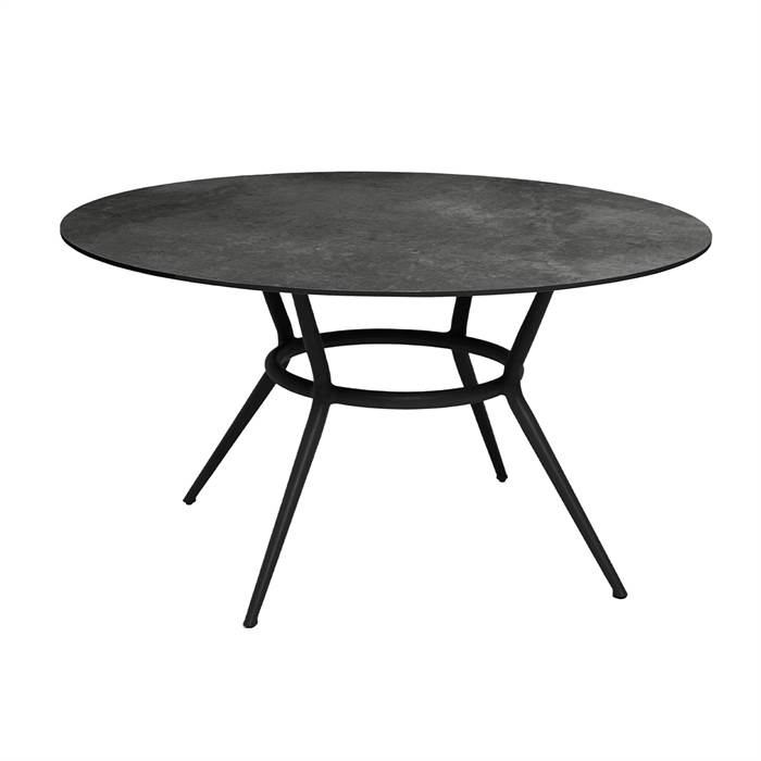 Cane-line Joy Rundt Spisebord – Elegant Mørkegrå Design