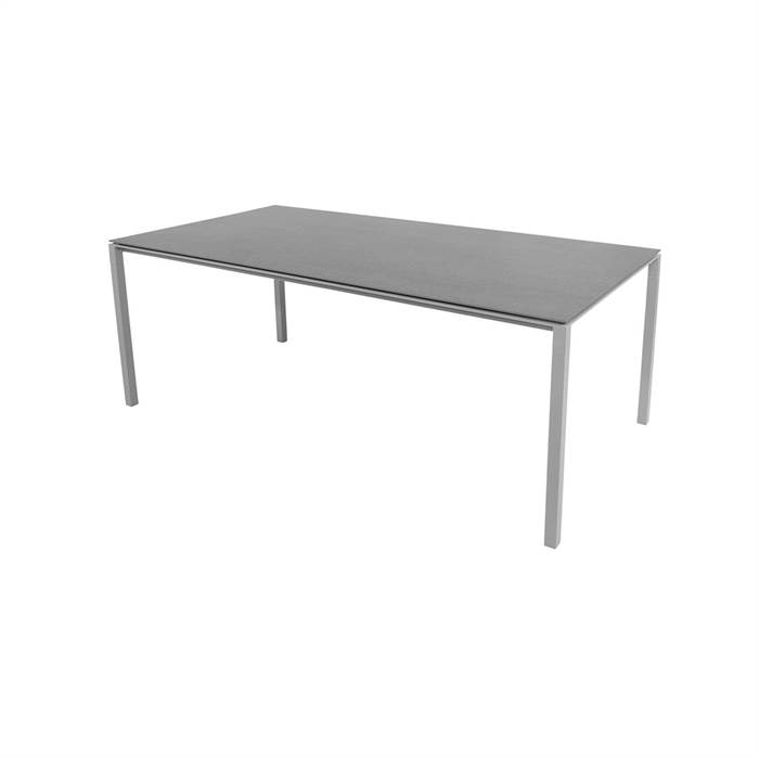 Cane-line Pure Terrassebord – Elegant Grå Havebord