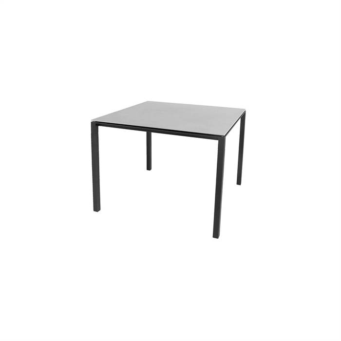 Cane-line Pure Havebord 100x100 – Elegant Beton Grå Design