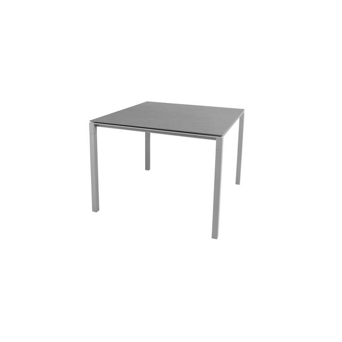 Cane-line Pure Havebord – Elegant Basalt Grå til Uderum