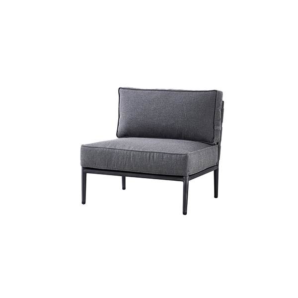 Cane-line Conic Single Modul - Grå Loungemøbel Tilbud