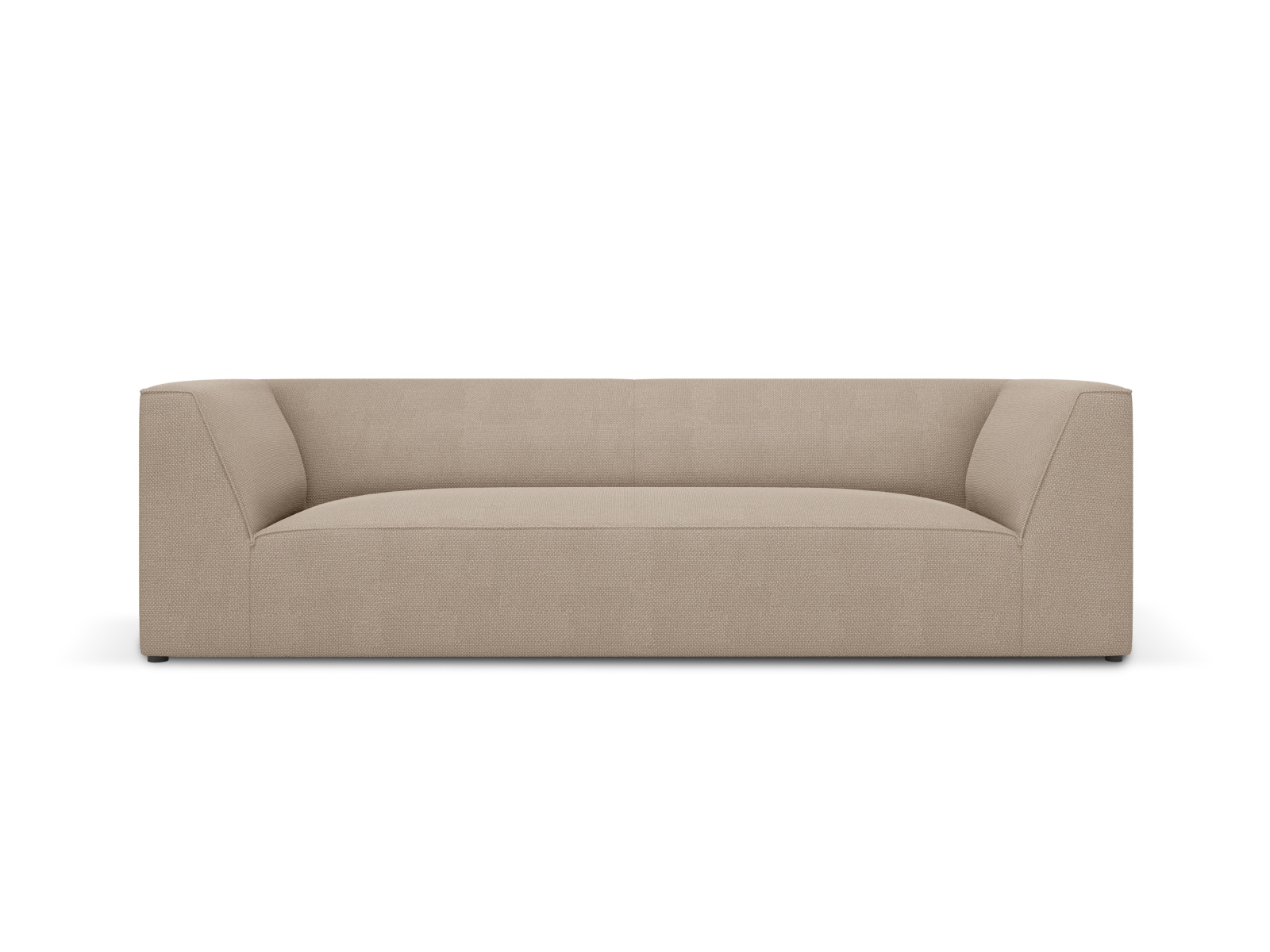 Micadoni Ruby Sofa    Sæder Beige Stof   Sort Plast