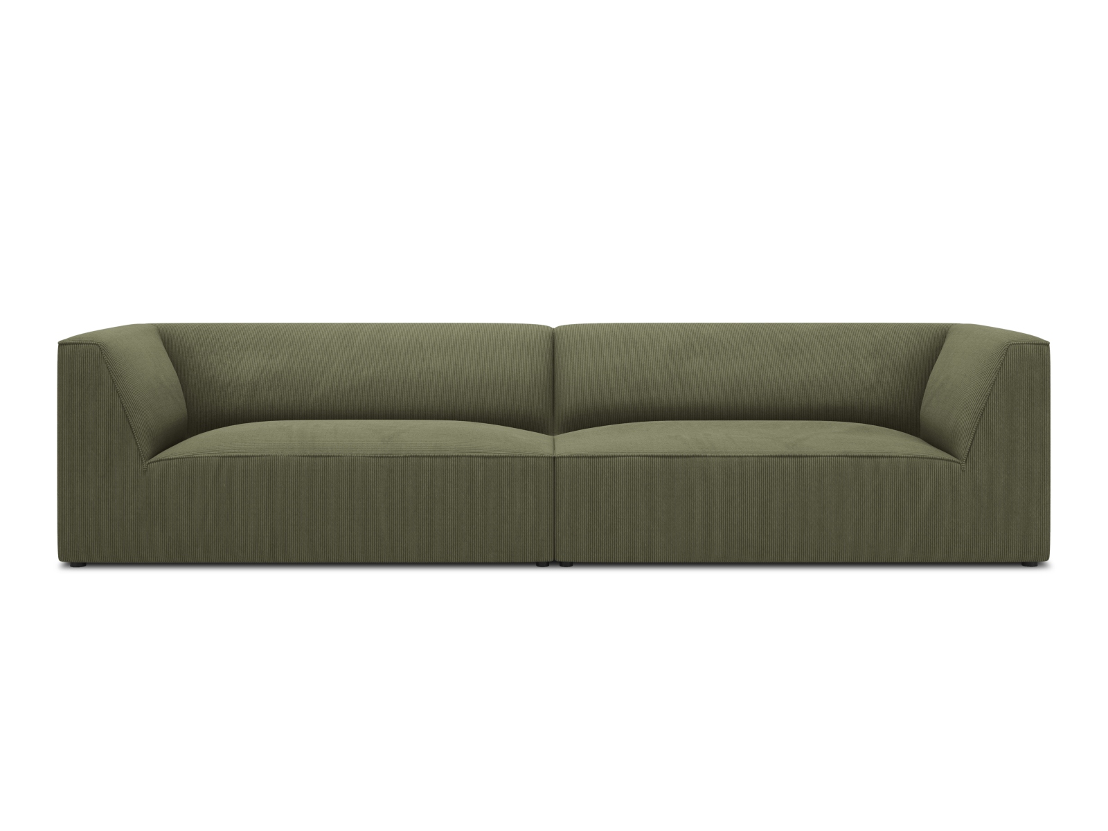 Micadoni Ruby Sofa – Grøn Corduroy til Stuen på Udsalg!