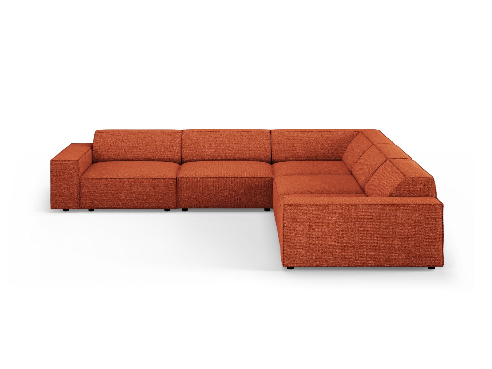 Micadoni Jodie Symmetrisk Hjørnesofa i Bouclé Stof