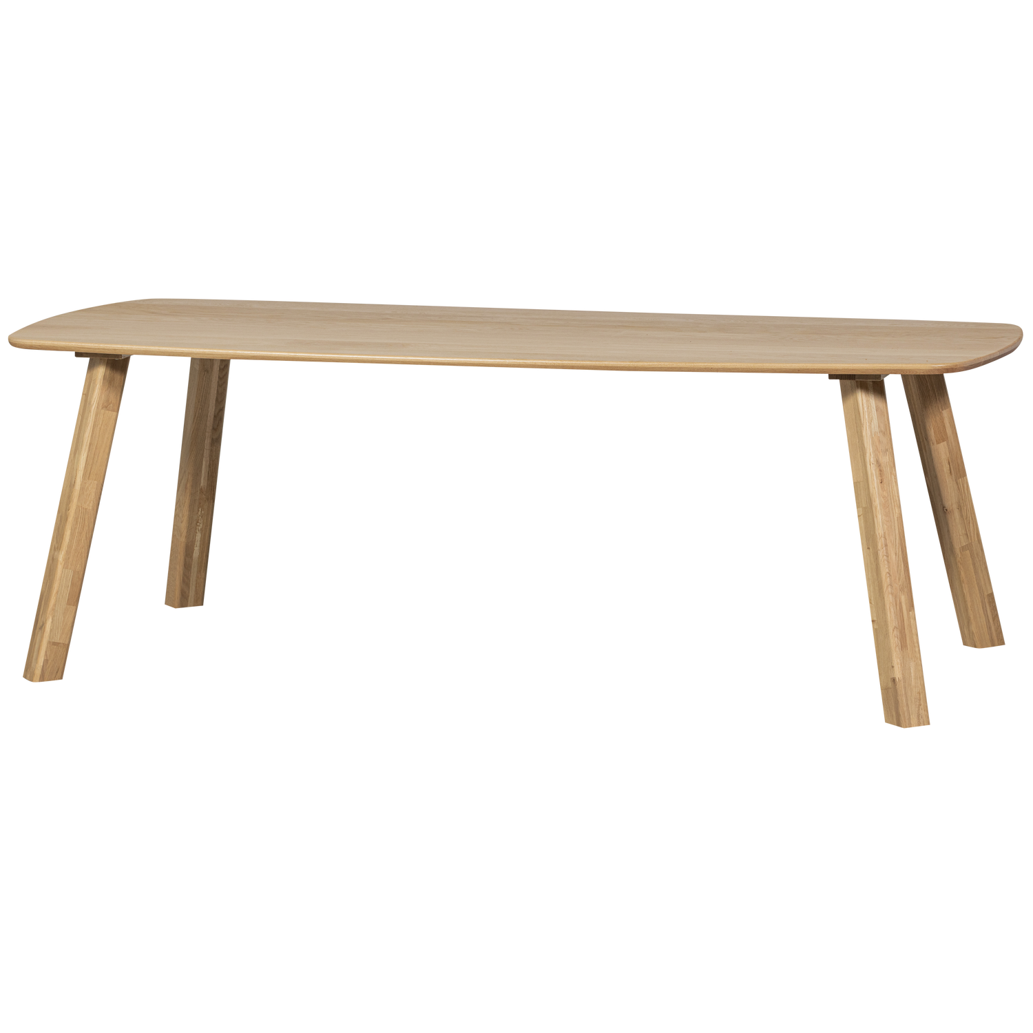 Woood Tablo Spisebord  Oval Natur Egetræ  220x100