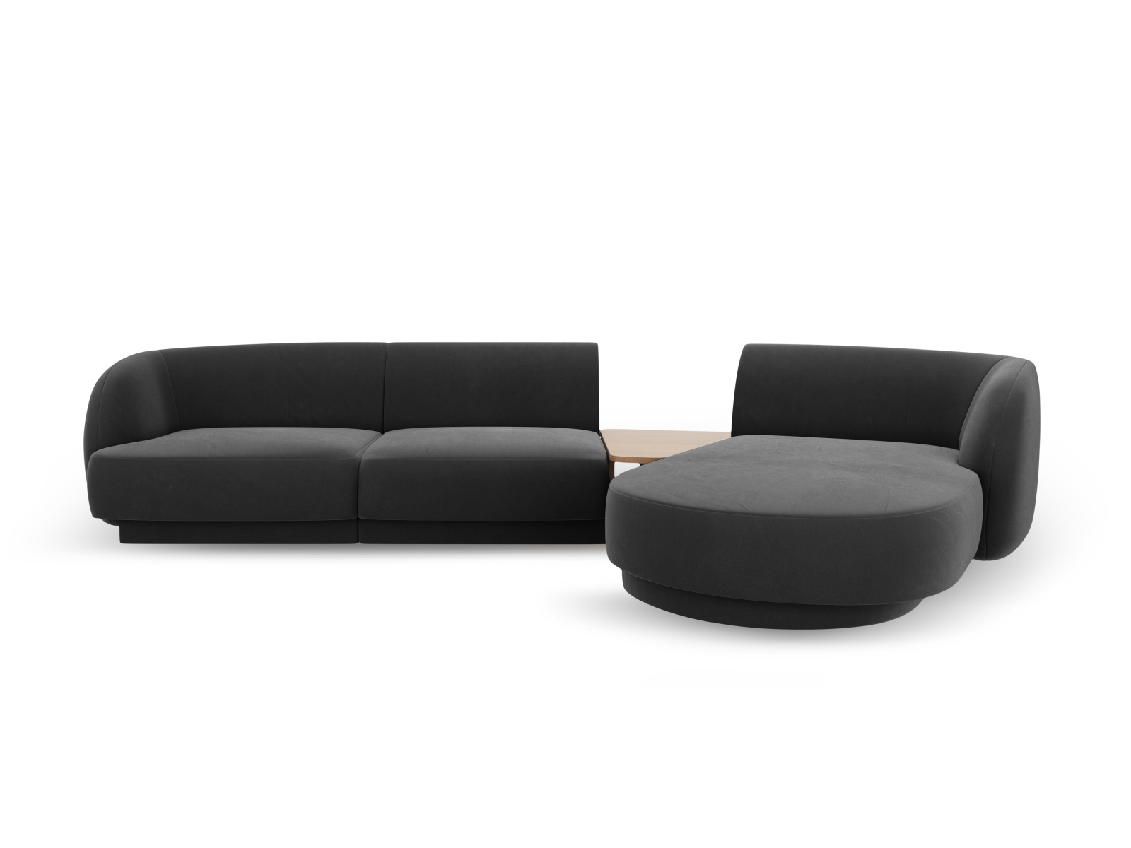 Micadoni Velvet Hjørnesofa "Miley" - Stilfuld Komfort