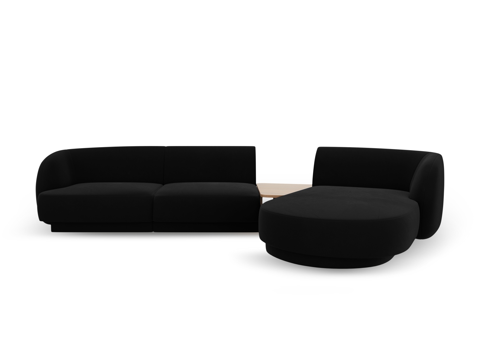 Micadoni Velvet Hjørnesofa "Miley" - Eksklusiv Design!