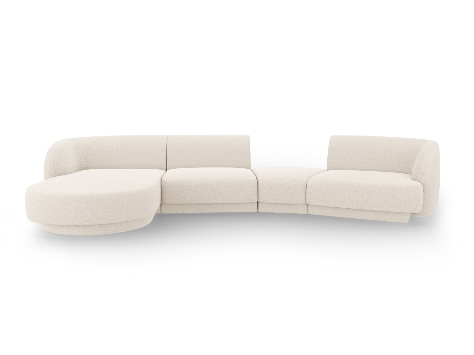 Elegant Venstre Modulsofa "Miley" til 4 Personer