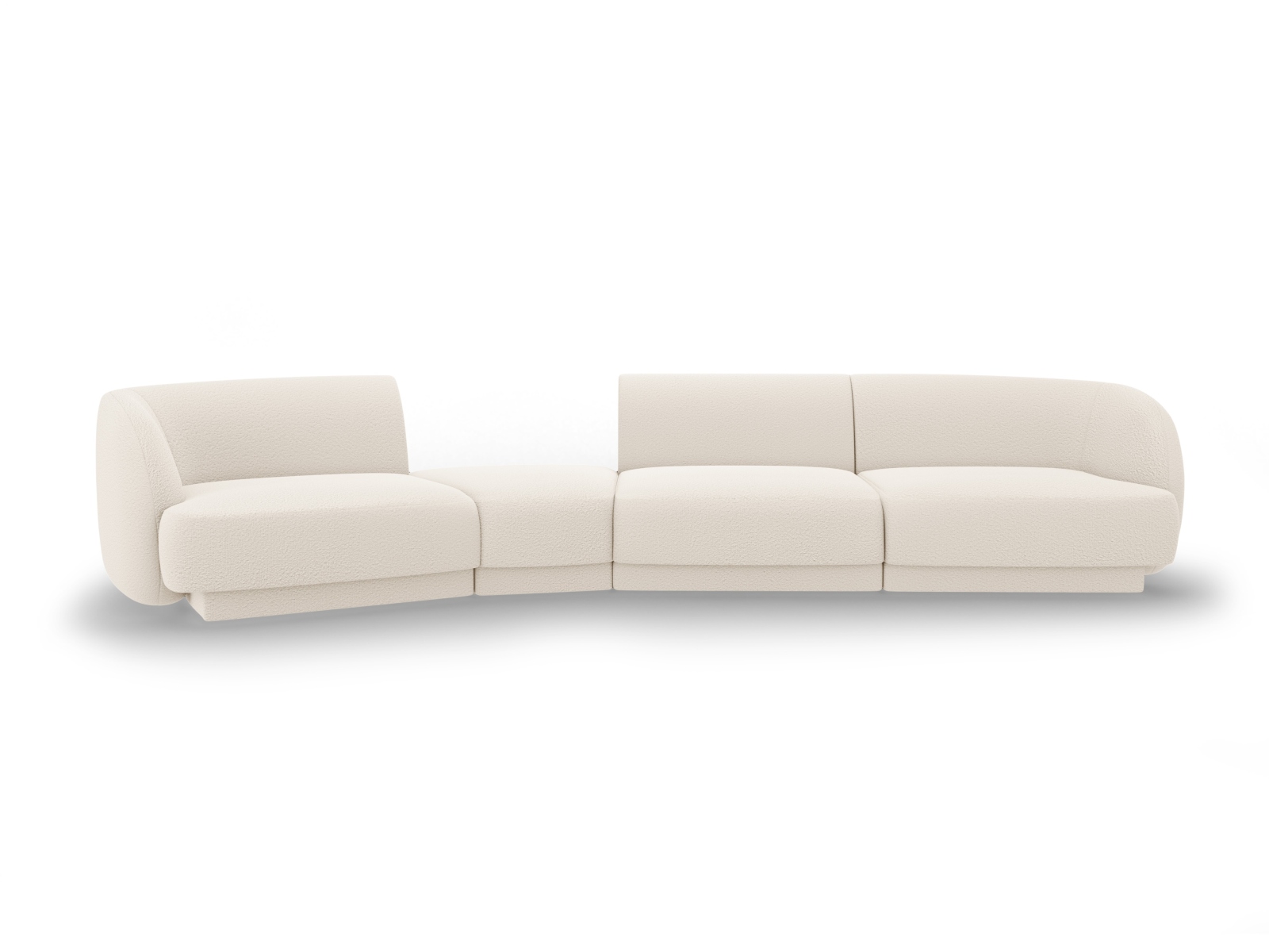 Micadoni Modulsofa "Miley" - 4 Sæders Tilbud!