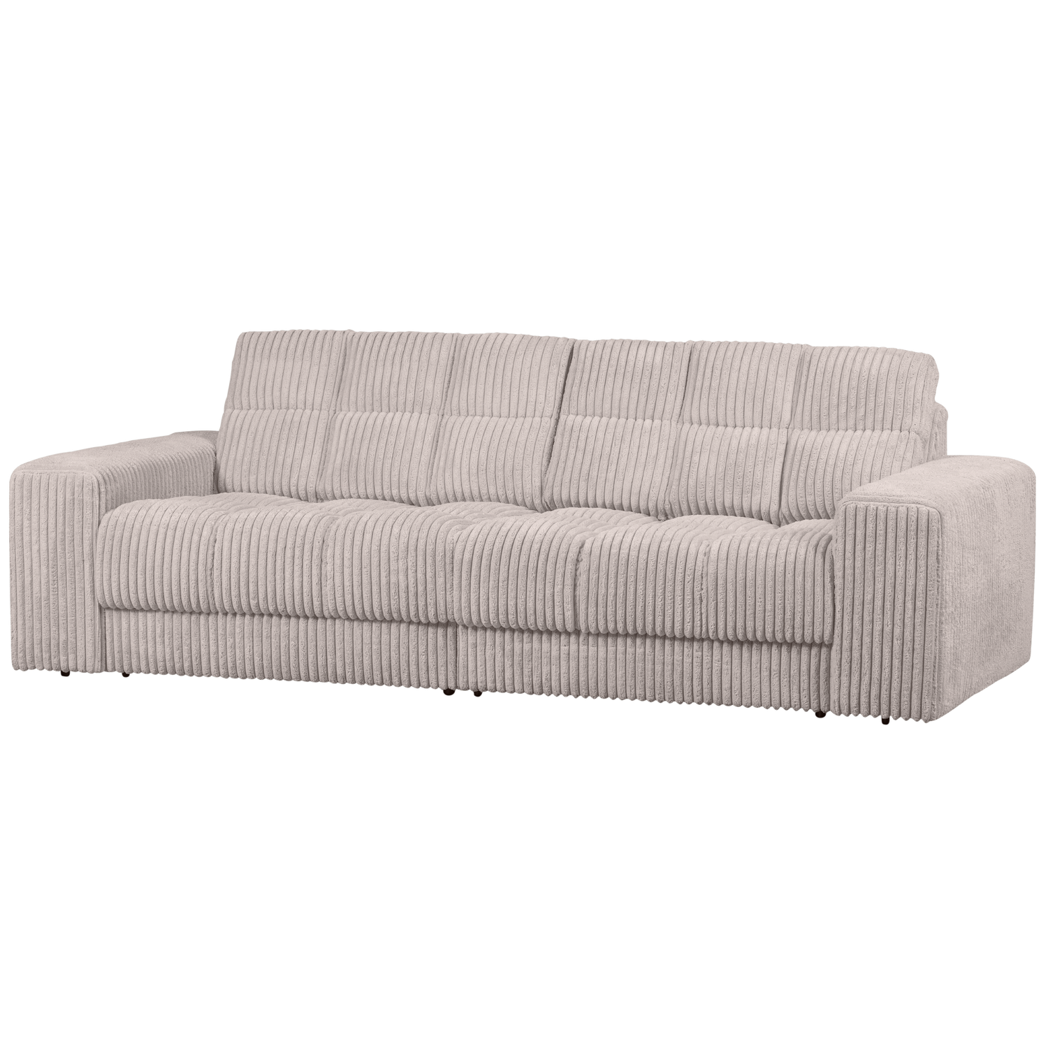 Woood Second Date   Pers  Sofa Natur Fløjl Stof