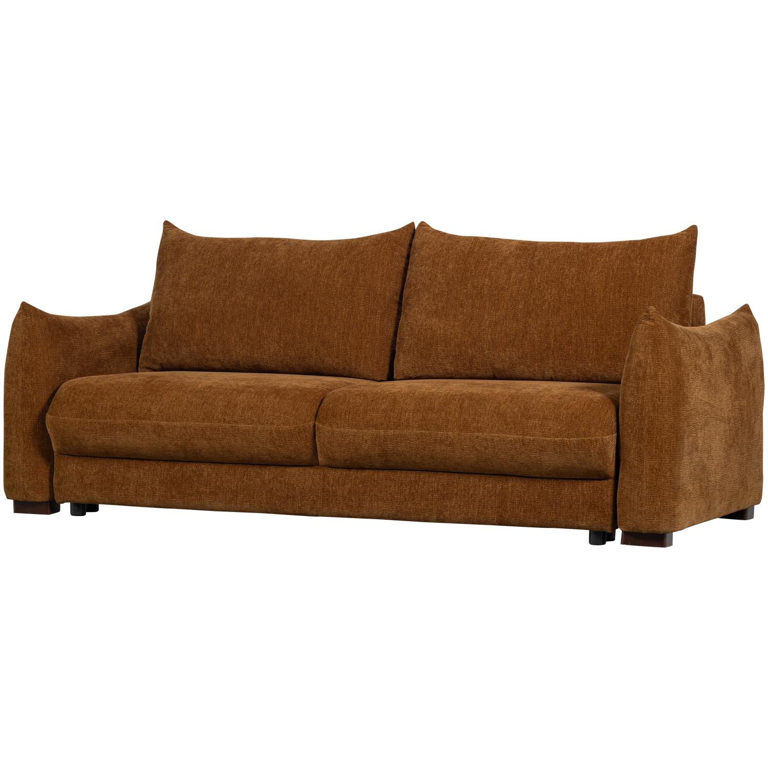 Woood Jonne  -personers Sovesofa Chenille Brun