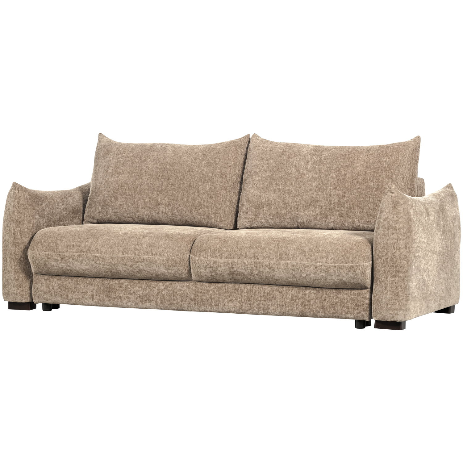 Woood Jonne  -personers Sovesofa Chenille Natur