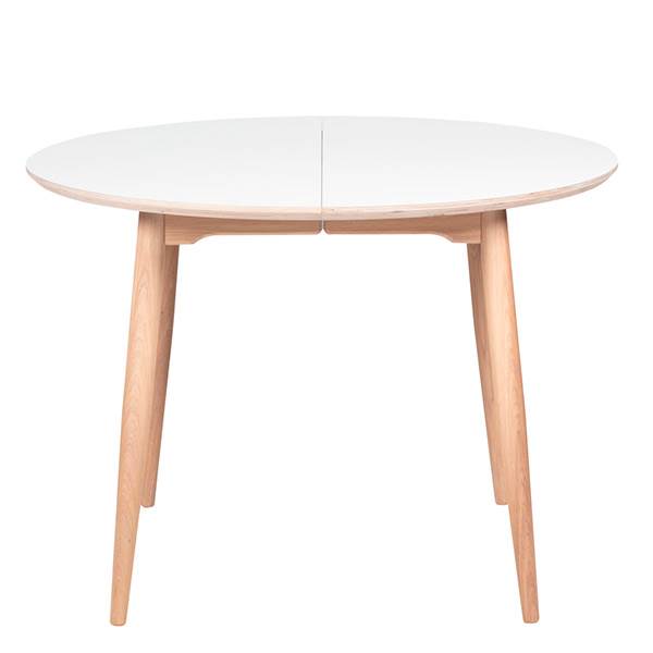 Elegant Rundt Spisebord Ø120 fra Haslev – Tidløs Elegance