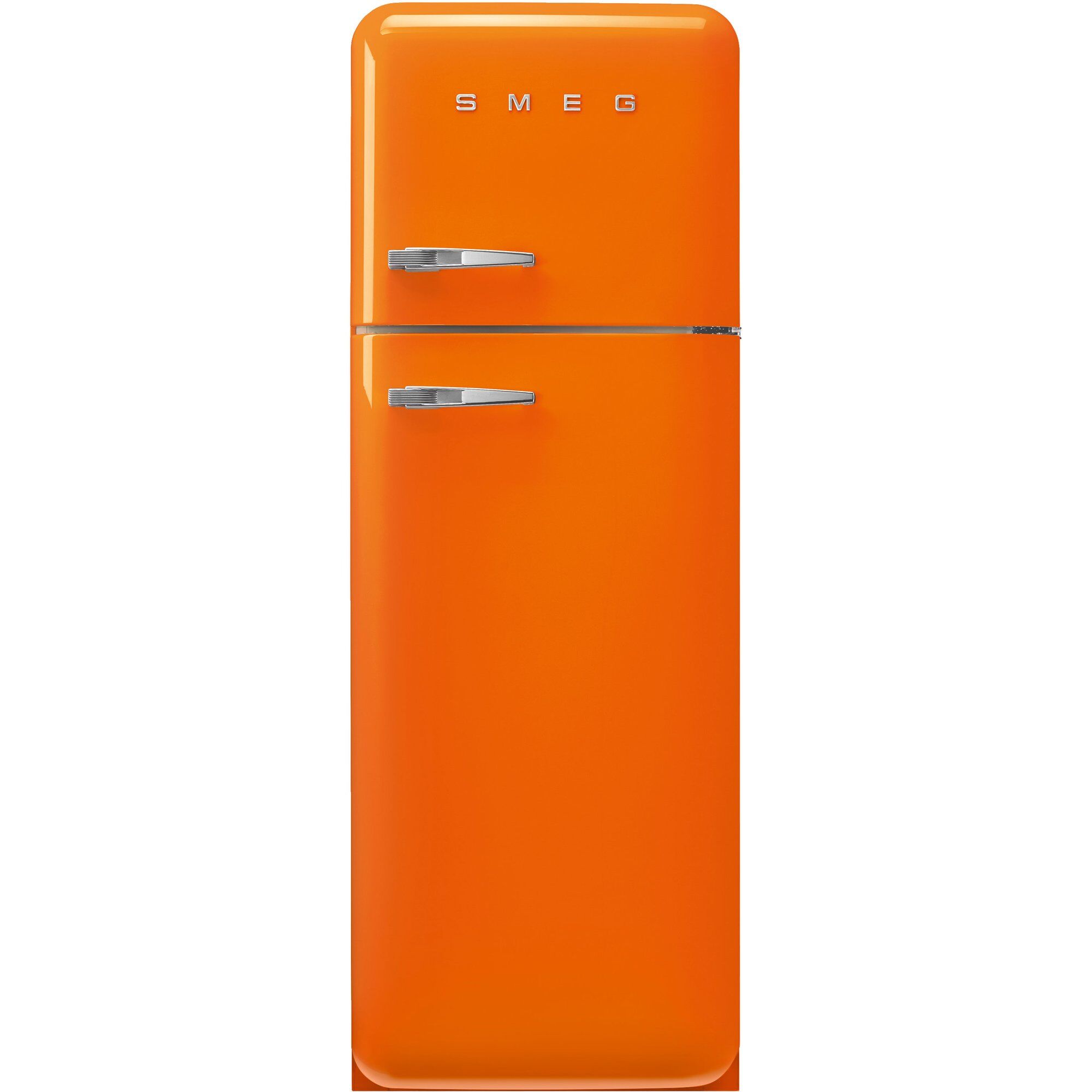 Smeg Fab30ror6 Orange Retro Køleskab med Fryser - Tilbud!