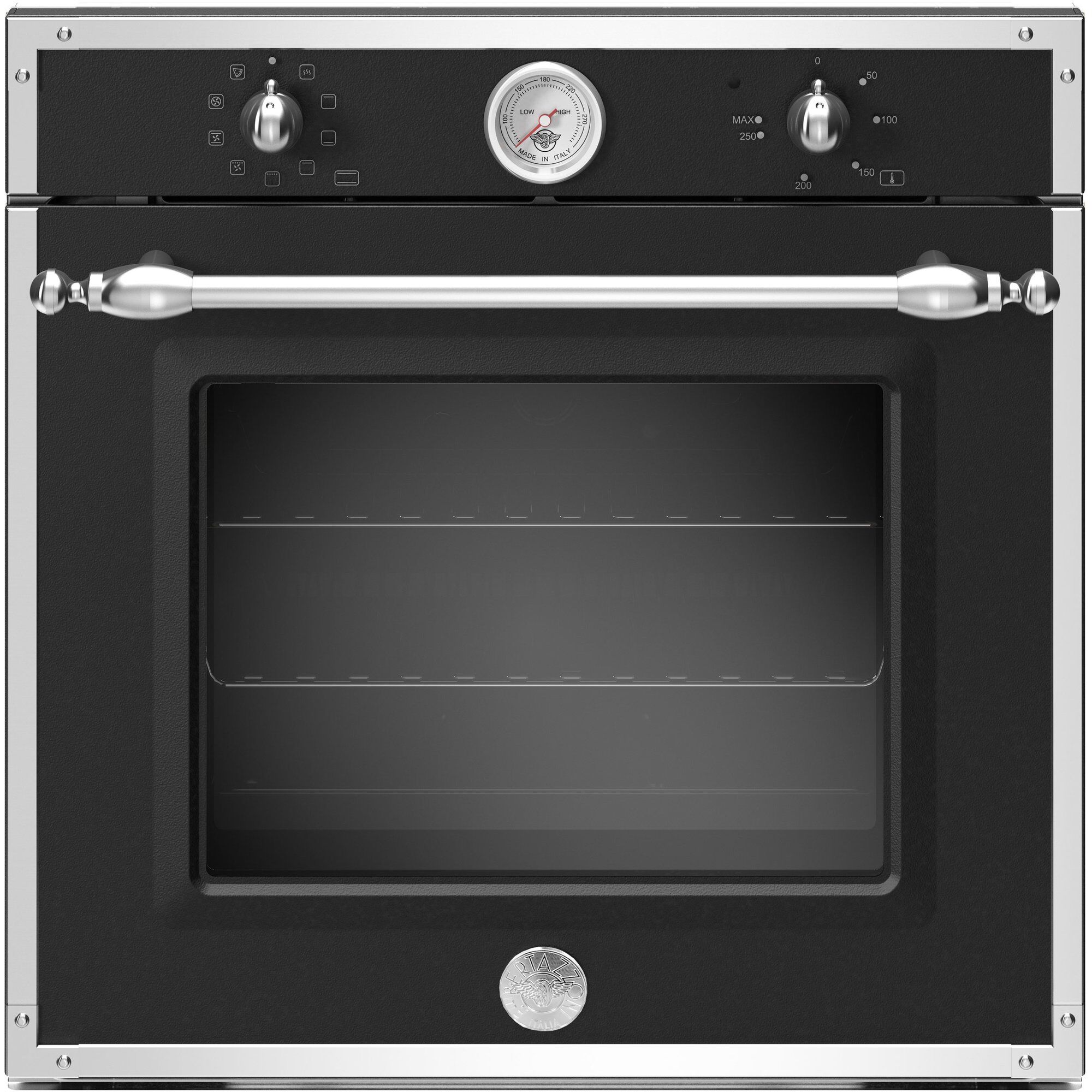 Bertazzoni F609herekt Heritage Indbygget Ovn Sort 60