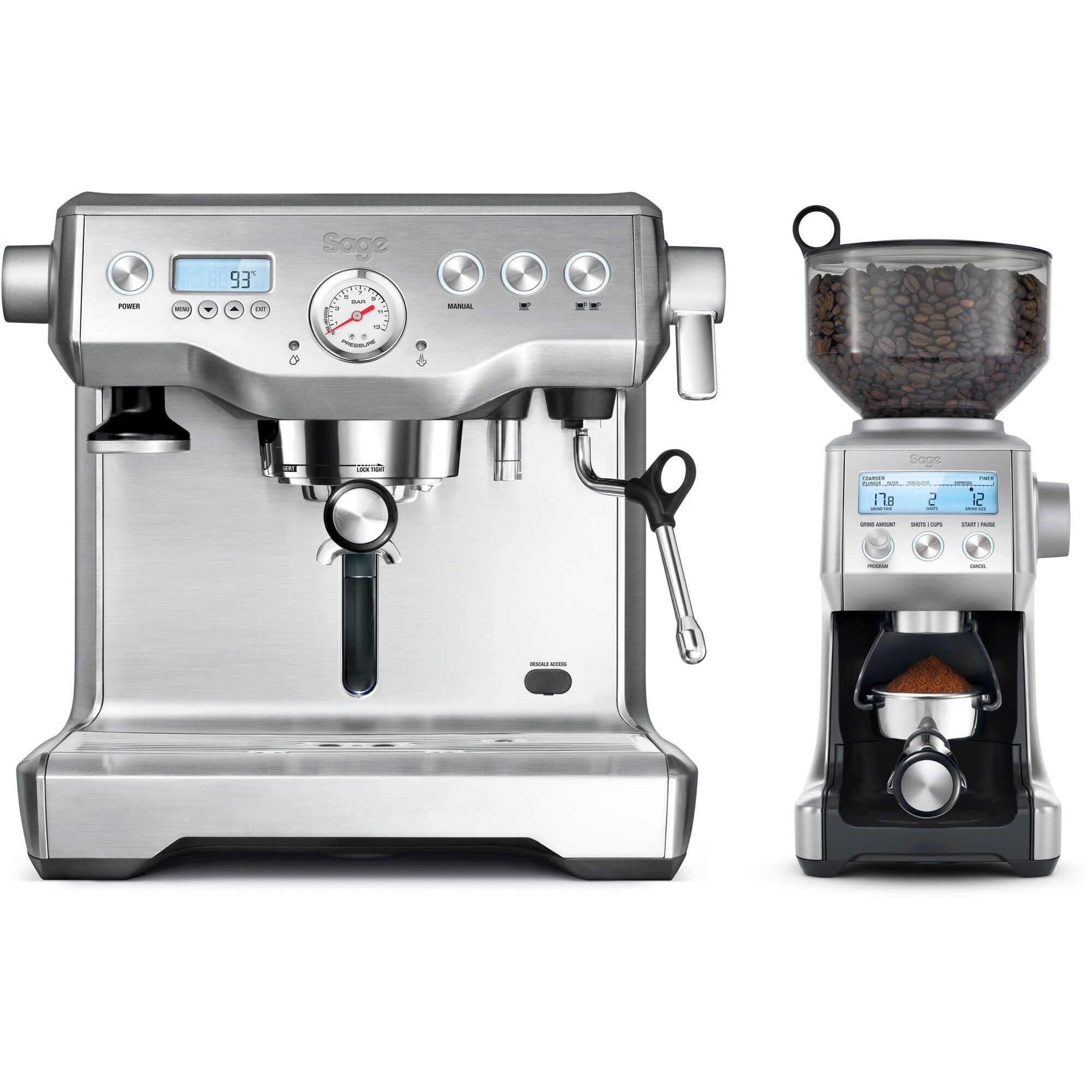 Dual Boiler Espressomaskine & Smart Grinder Pro Tilbud