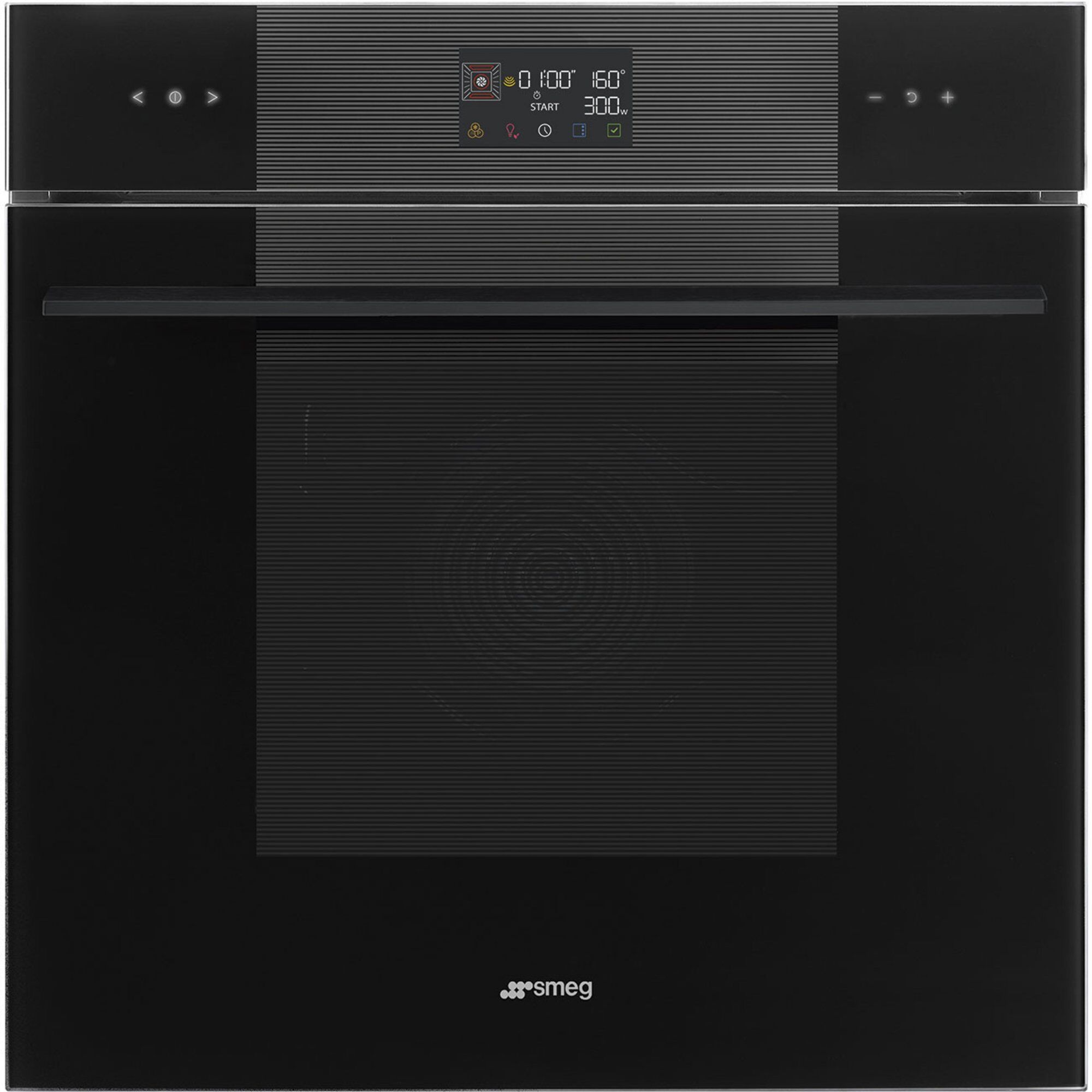 Smeg Speedwave Kombimikroovn 68L – Sort Elegance Tilbud