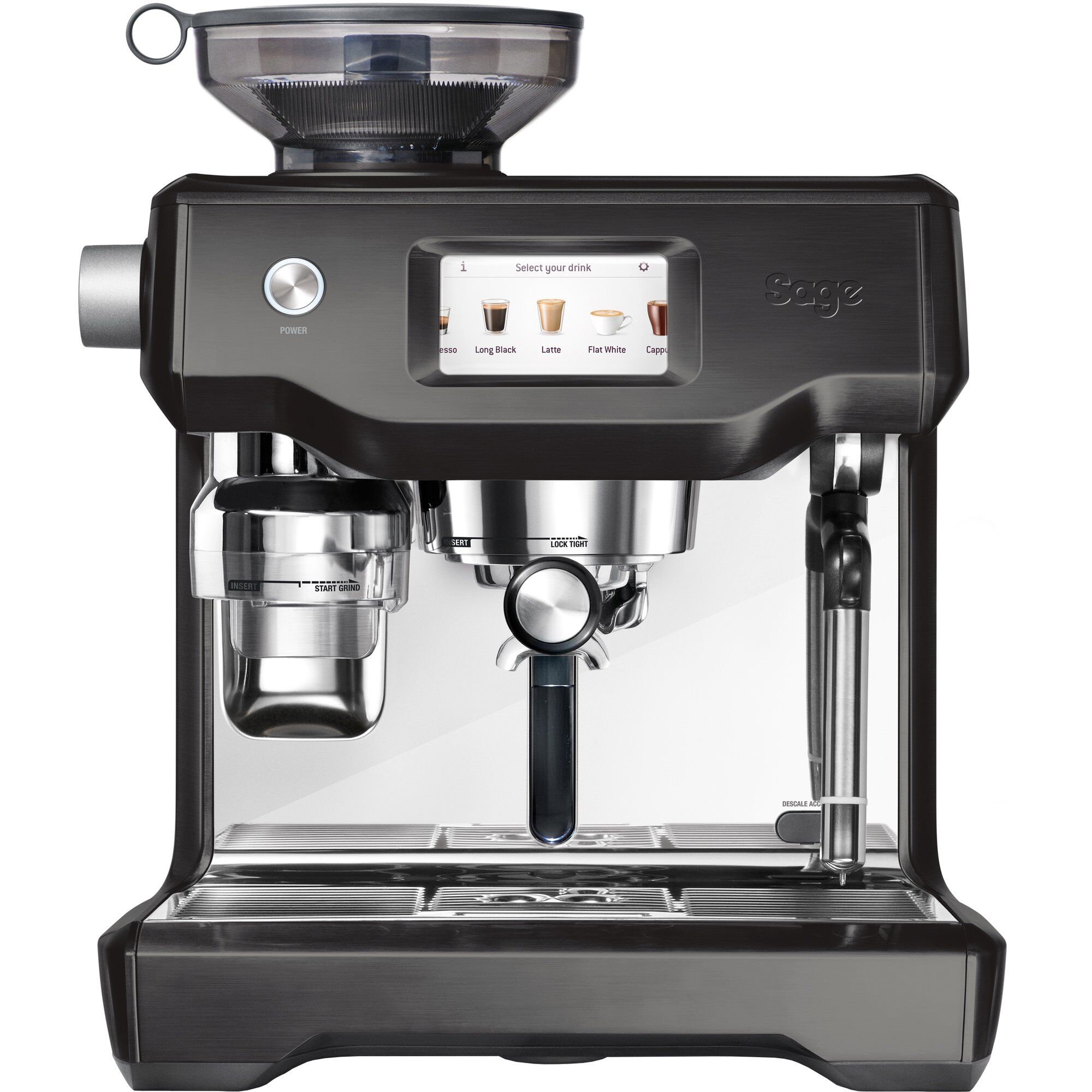Sage Ses990bst The Oracle Touch Espressomaskine  Grå