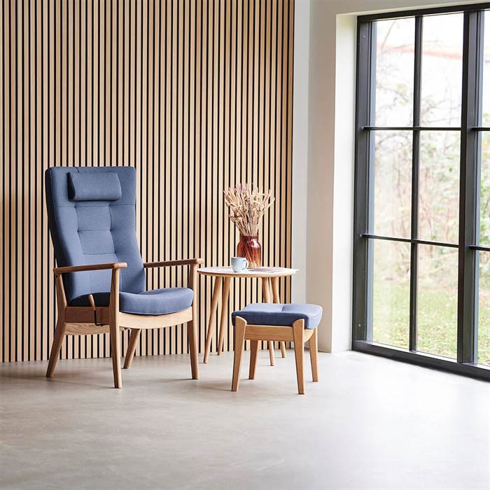 Farstrup Comfort Plus 5900 Lænestol med Skammel – Tilbud!