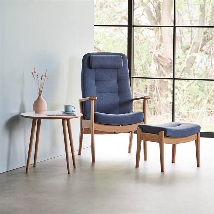 Farstrup Comfort Plus 5920 Lænestol med Skammel – Tilbud!