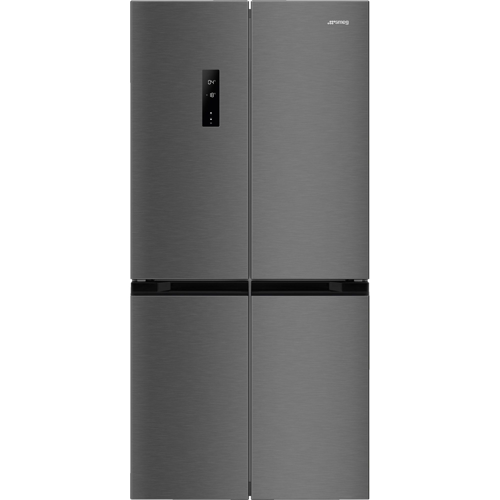 Elegant Sort French Door Køleskab - Fqi48kd til Dit Køkken
