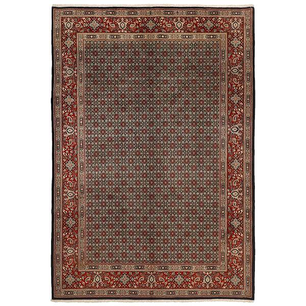 Ægte Iran Moud Mahi Sherkat Tæppe – 294x203 cm tilbud