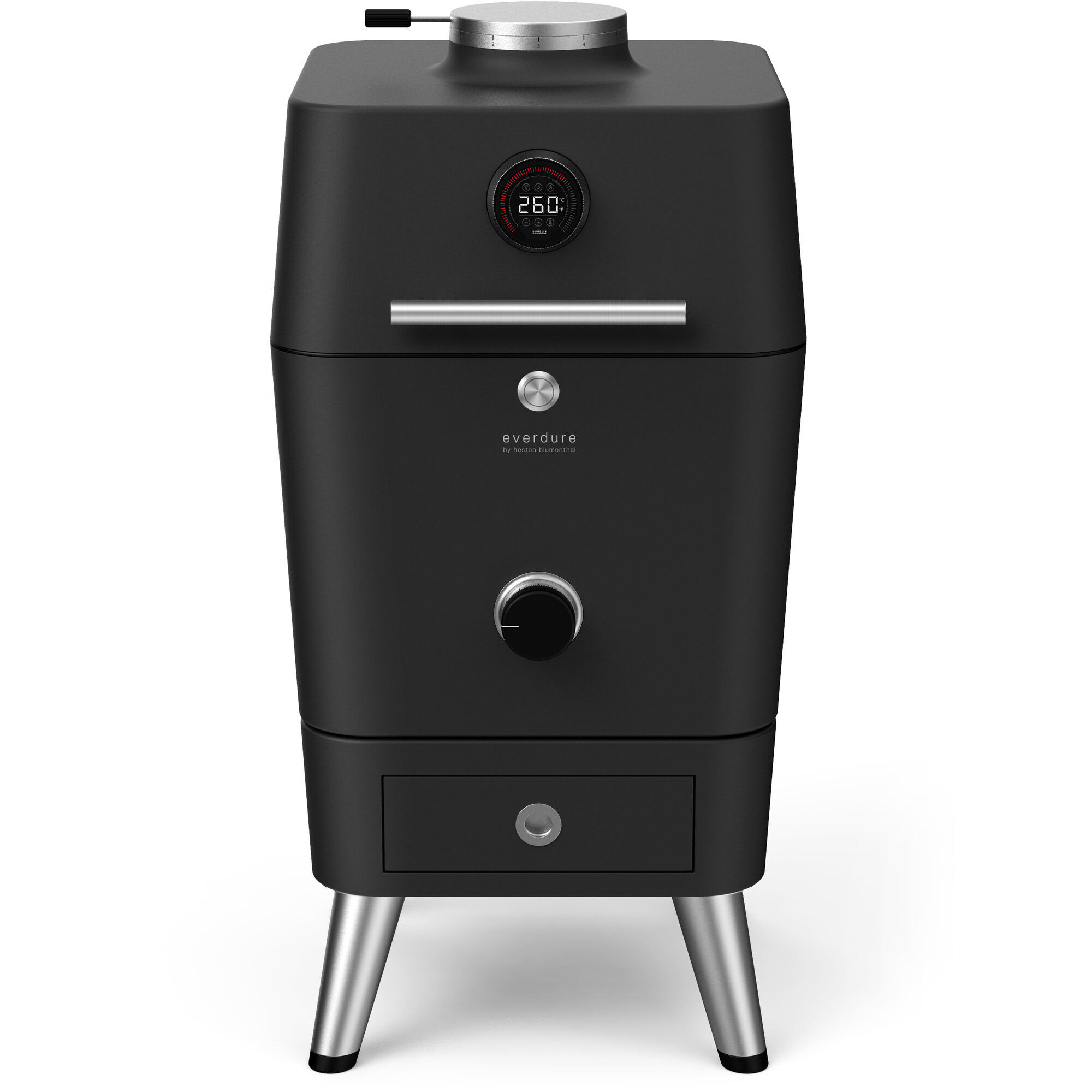Everdure 4K Kulgrill i Grafit – Perfekt til Grillfest!