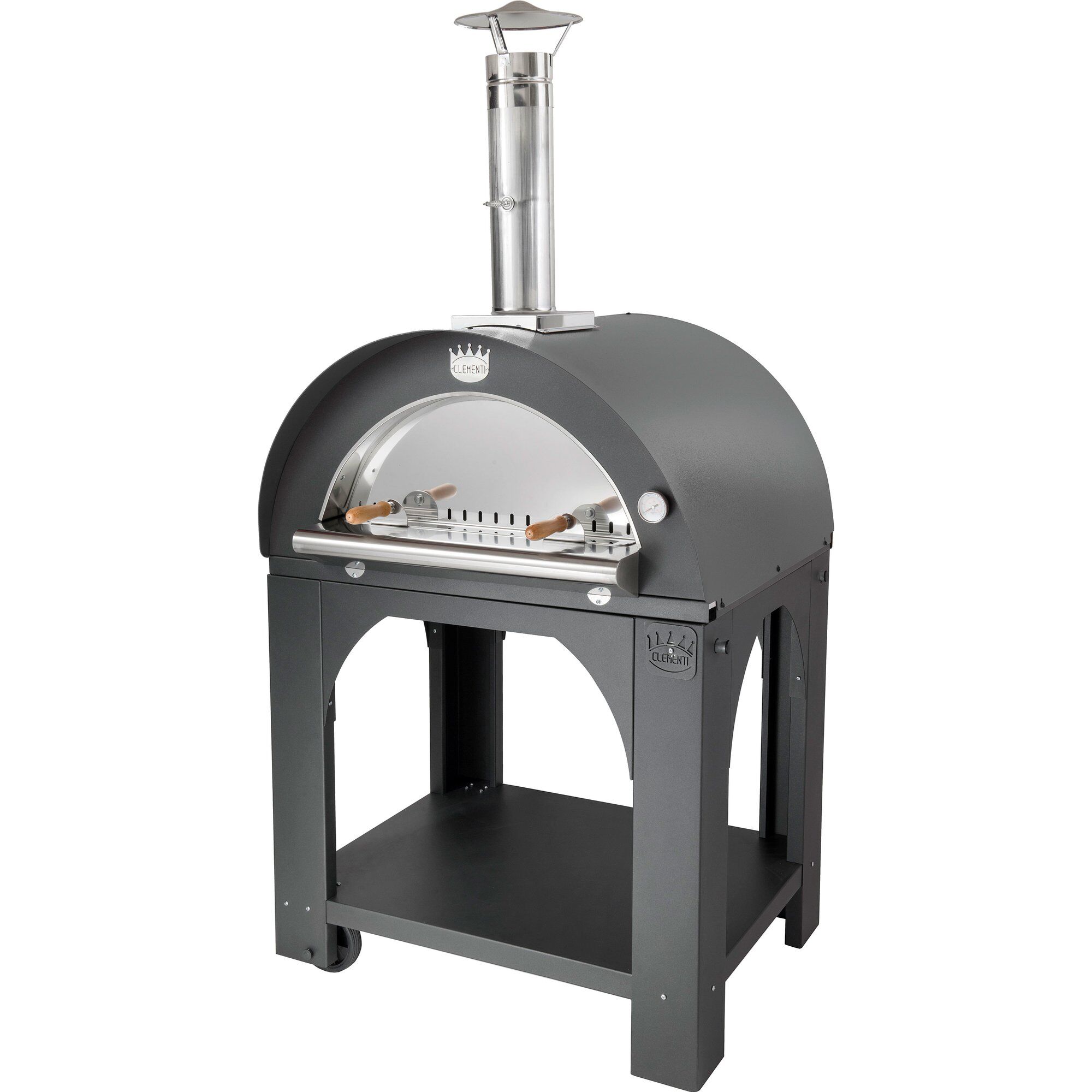 Pulcinella Brændefyret Pizzaovn 60x60 cm – Fantastisk tilbud!